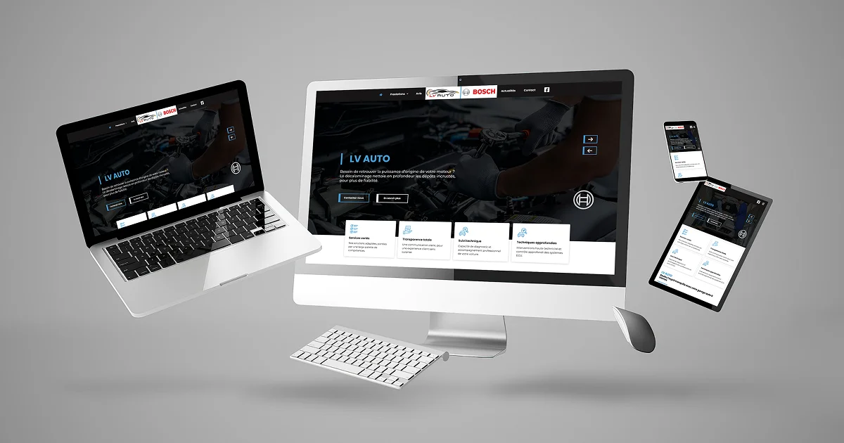 Lv Auto Garage Auto Vannes Responsive